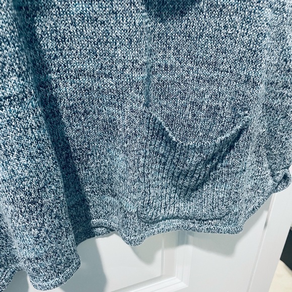 J. Jill Pure Jill Turquoise Blue Lightweight Sweater Shirt | Size Large - Picture 3 of 4